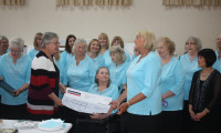 Presentation of Cheque to Parity